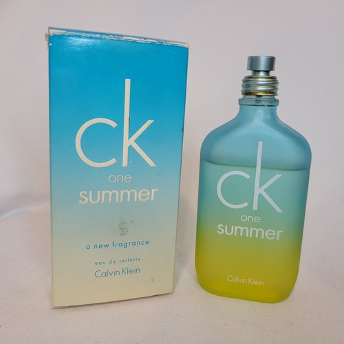 Ck One Summer 2006 by Calvin Klein 3.4 oz EDT 80% full | Om Fragrances